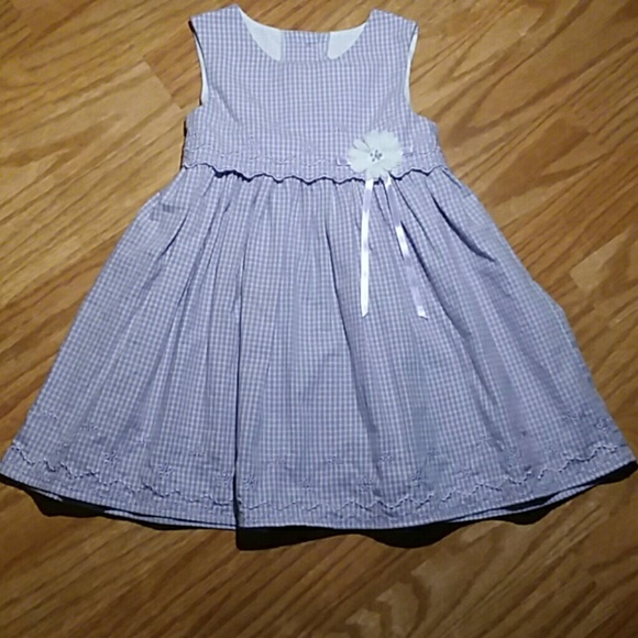 Sophie Rose (18M) Lt~Med Purple/White Dress - Picture 1 of 5